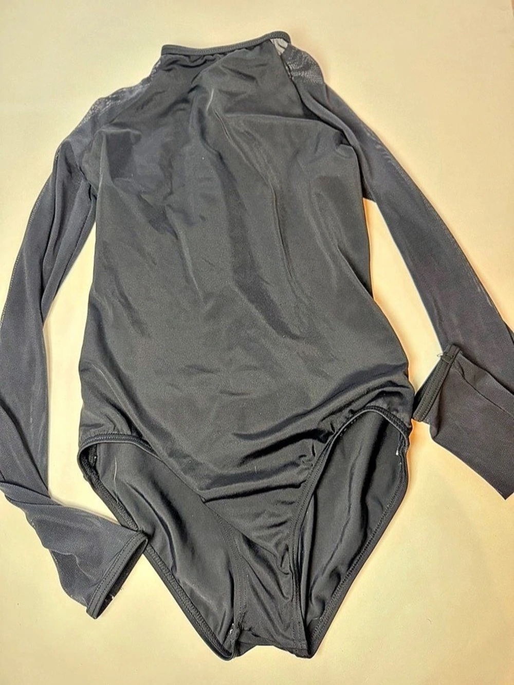 Black IC Balera mesh long sleeve